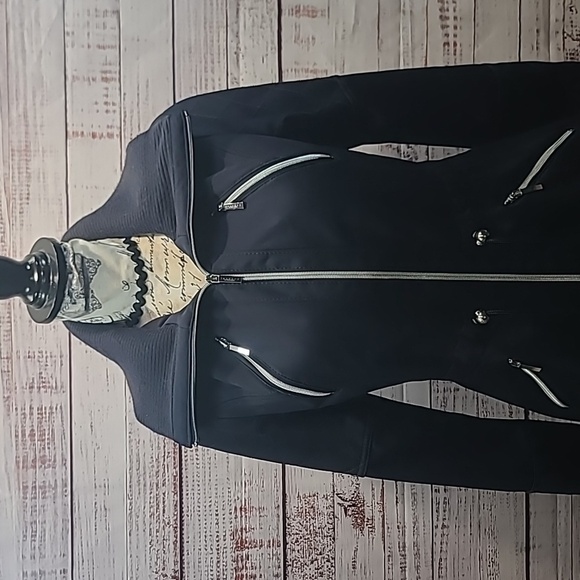 Laundry by Shelli Secal navy jacket - Picture 2 of 13